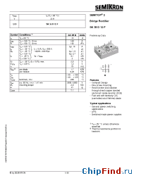 Datasheet SK35D12F manufacturer Semikron