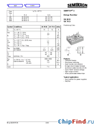 Datasheet SK50B manufacturer Semikron