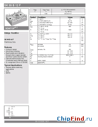 Datasheet SK55B12F manufacturer Semikron