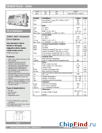 Datasheet SKAI3001GD121452W manufacturer Semikron