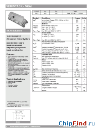 Datasheet SKAI5001MD151452W manufacturer Semikron