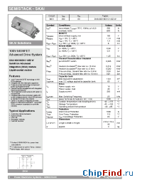 Datasheet SKAI7001MD0751452W manufacturer Semikron