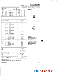 Datasheet SKB106 manufacturer Semikron