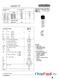 Datasheet SKB204 manufacturer Semikron