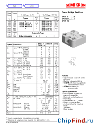 Datasheet SKBB80/70-4 manufacturer Semikron