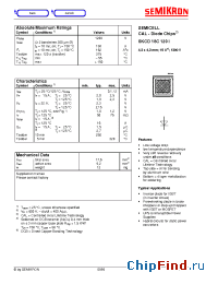 Datasheet SKCD18C120I manufacturer Semikron