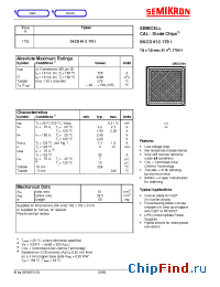 Datasheet SKCD61C170I manufacturer Semikron