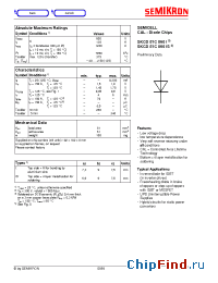 Datasheet SKCD81C060IS manufacturer Semikron