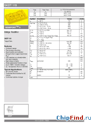 Datasheet SKDT115 manufacturer Semikron