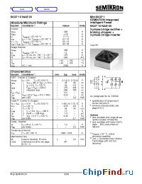 Datasheet SKIIP10NAB06 manufacturer Semikron