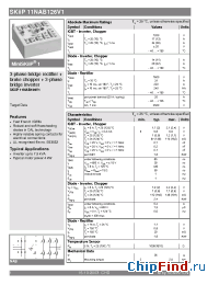 Datasheet SKiiP11NAB126V1 manufacturer Semikron