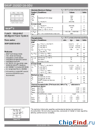 Datasheet SKIIP232GD120-3DU manufacturer Semikron