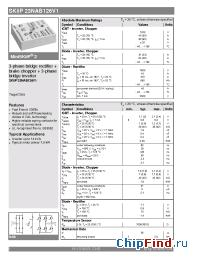 Datasheet SKiiP23NAB126V1 manufacturer Semikron