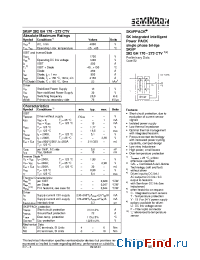 Datasheet SKIIP292GH manufacturer Semikron