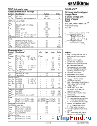 Datasheet SKIIP302GDL manufacturer Semikron