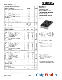 Datasheet SKIIP30NAB12T10 manufacturer Semikron