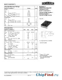 Datasheet SKIIP31NAB063T1 manufacturer Semikron