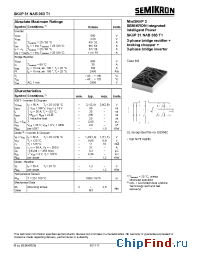 Datasheet SKIIP32NAB063T1 manufacturer Semikron