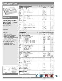 Datasheet SKiiP35NAB126V1 manufacturer Semikron