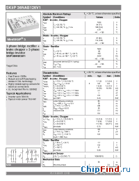 Datasheet SKiiP36NAB126V1 manufacturer Semikron