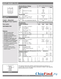Datasheet SKIIP592GB170-2D manufacturer Semikron