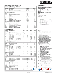 Datasheet SKIIP802GH manufacturer Semikron