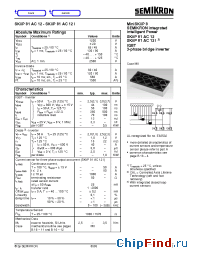 Datasheet SKIIP81AC12 manufacturer Semikron