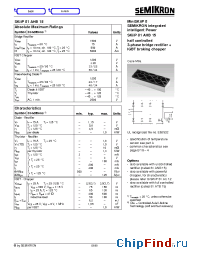 Datasheet SKIIP81AHB15 manufacturer Semikron