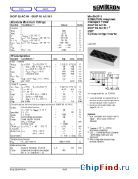 Datasheet SKIIP82AC06 производства Semikron