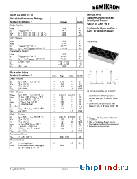Datasheet SKIIP82ANB15T1 manufacturer Semikron