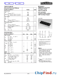 Datasheet SKIIP83AHB08 manufacturer Semikron