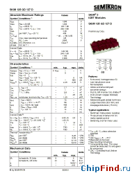 Datasheet SKIM125GD127D manufacturer Semikron