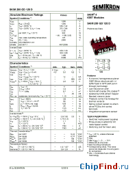 Datasheet SKiM200GD128D manufacturer Semikron