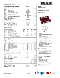 Datasheet SKiM400GD126DM manufacturer Semikron