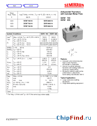 Datasheet SKIW700 manufacturer Semikron