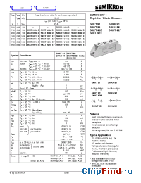 Datasheet SKKH91 manufacturer Semikron