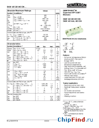 Datasheet SKM145GB063DN manufacturer Semikron