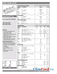 Datasheet SKM145GB124DN manufacturer Semikron