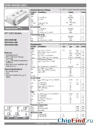 Datasheet SKM400GAL128D manufacturer Semikron