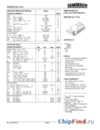 Datasheet SKM500GA174D manufacturer Semikron