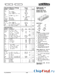 Datasheet SKM50GAL123D manufacturer Semikron