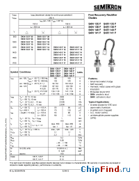 Datasheet SKN135F manufacturer Semikron