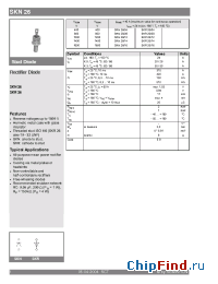 Datasheet SKN26 manufacturer Semikron