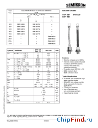 Datasheet SKN320 manufacturer Semikron