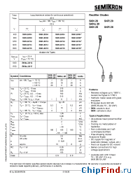 Datasheet SKNa20/17 manufacturer Semikron