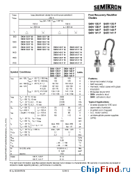 Datasheet SKR136F manufacturer Semikron