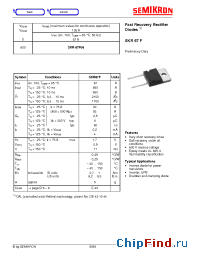 Datasheet SKR67F06 manufacturer Semikron