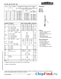 Datasheet SKT100 manufacturer Semikron