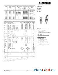 Datasheet SKT10/06D manufacturer Semikron