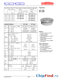 Datasheet SKT1800 manufacturer Semikron
